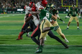 Colorado State's Mohamed Kamara on Tuesday was named the Mountain West Conference's defensive player of the year and led a group of eight players from CSU and Air Force who were named to all-conference first team.
