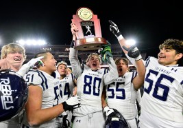 Columbine defeated Cherry Creek 28-14 in the 5A Colorado high school football state championship game at Canvas Stadium in Ft. Collins on Saturday, December 2, 2023.